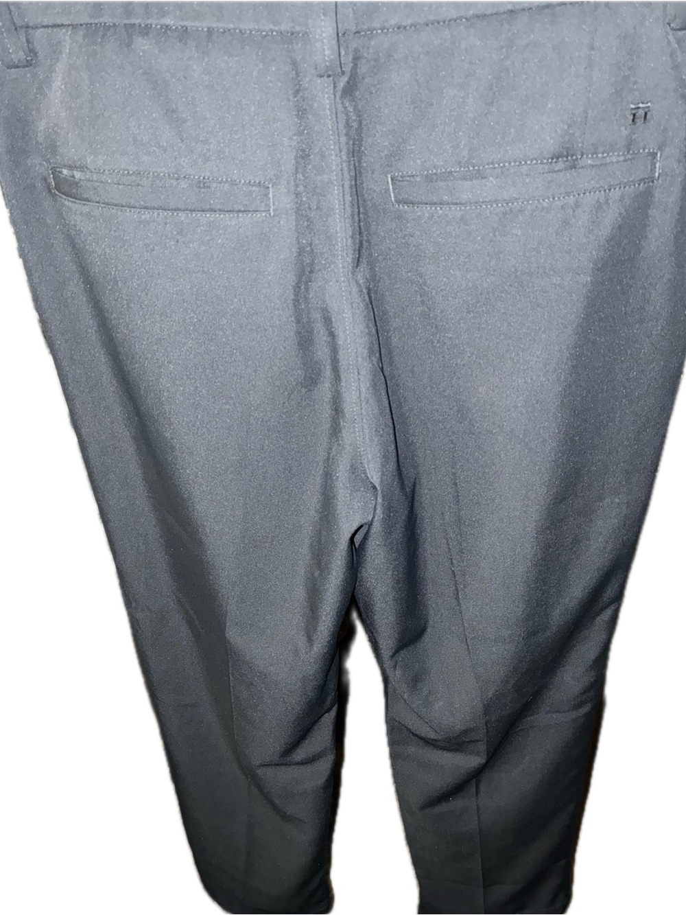 Haggar Clothing Black Straight Fit Flat-Front Dress Pants Men’s 29x30